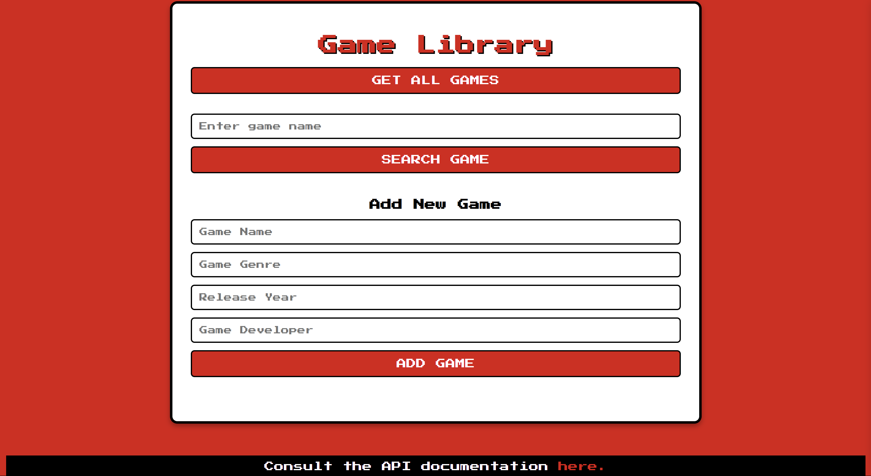 Screenshot of the 'Nintendo API' project .NET and Express APIs